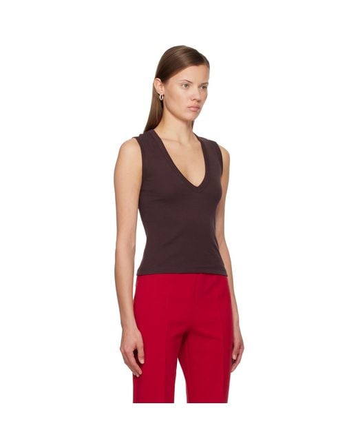 Flore Flore Red Dewi Tank Top