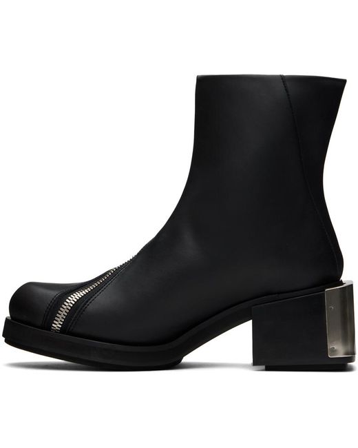 GmbH Black Ergonomic Riding Boots for men