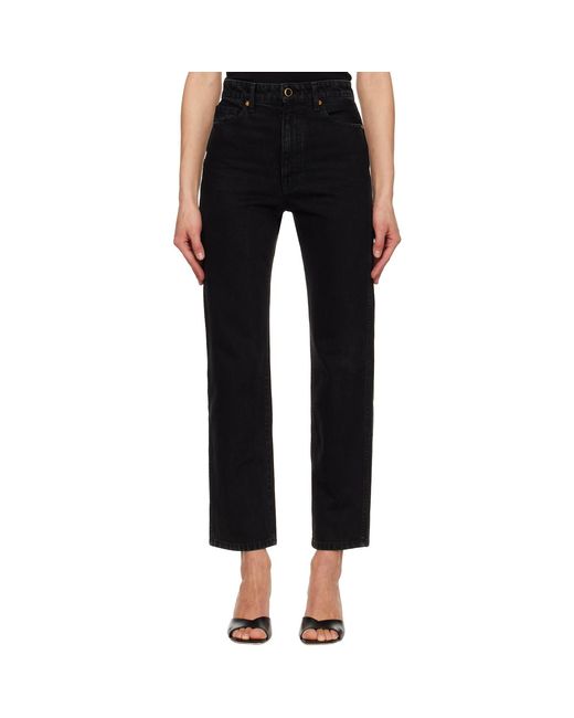 Khaite Black Abigail Jeans