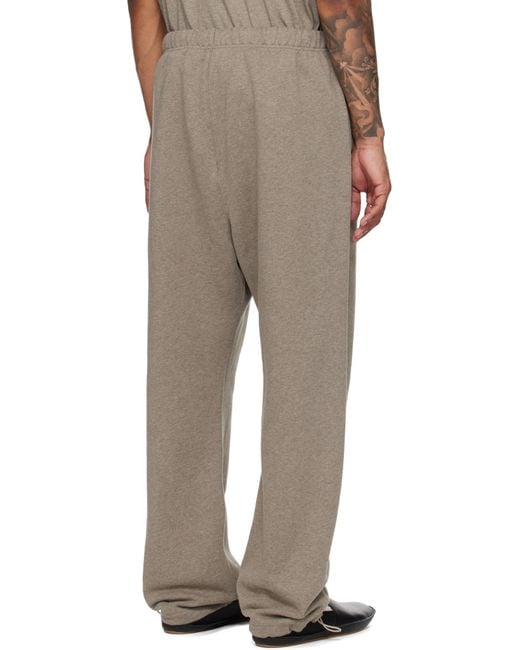 Fear Of God Natural Relaxed Fleece Sweatpants for men