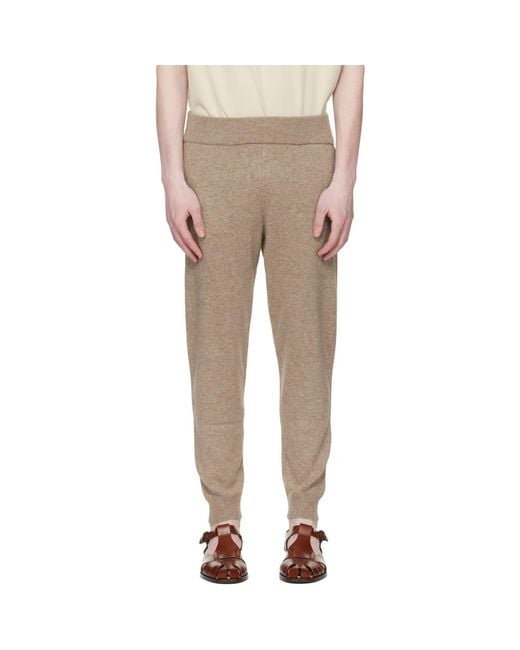 Entire studios Natural Slim Knit Lounge Pants for men