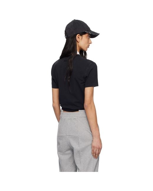 Vetements Black Sins Fitted T-Shirt