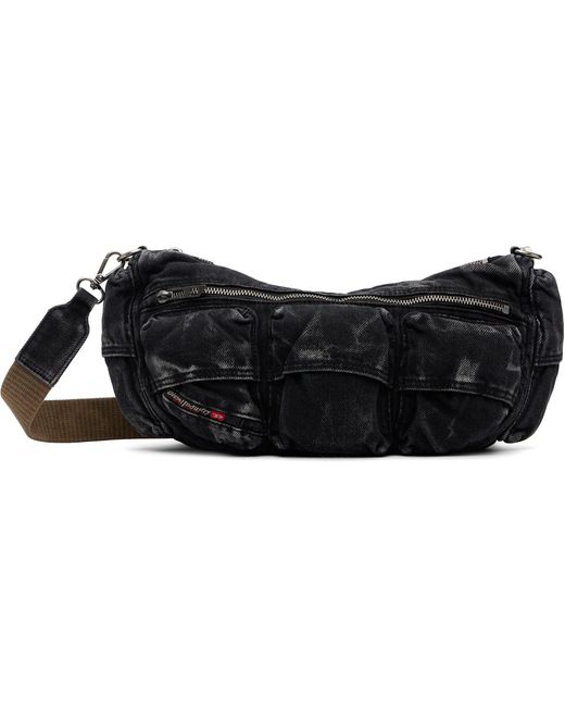 DIESEL Black Multi-Pkts-Multipocket Bag for men