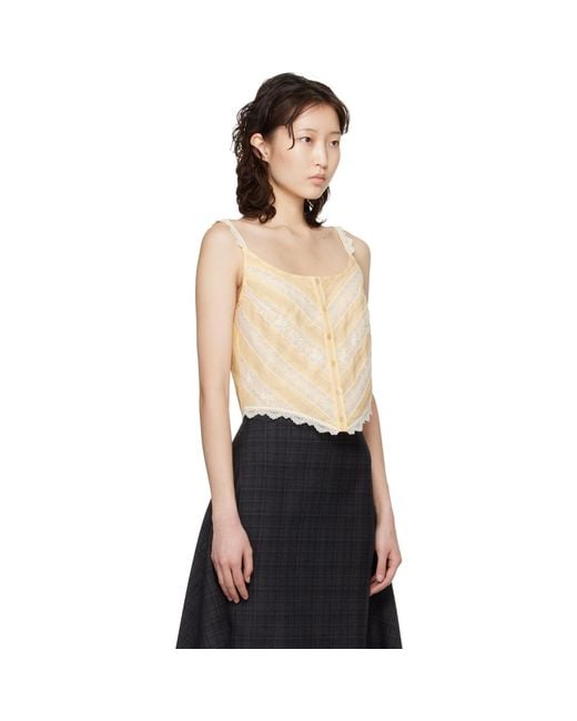 Anna Sui Black Corset Top