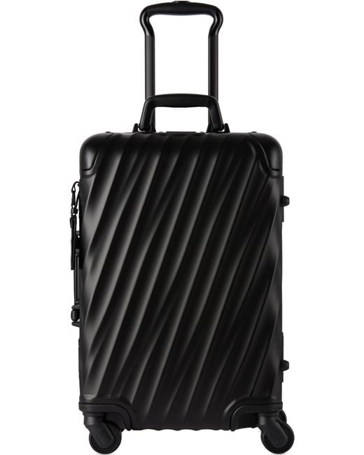 Tumi Black International Carry-On Suitcase for men