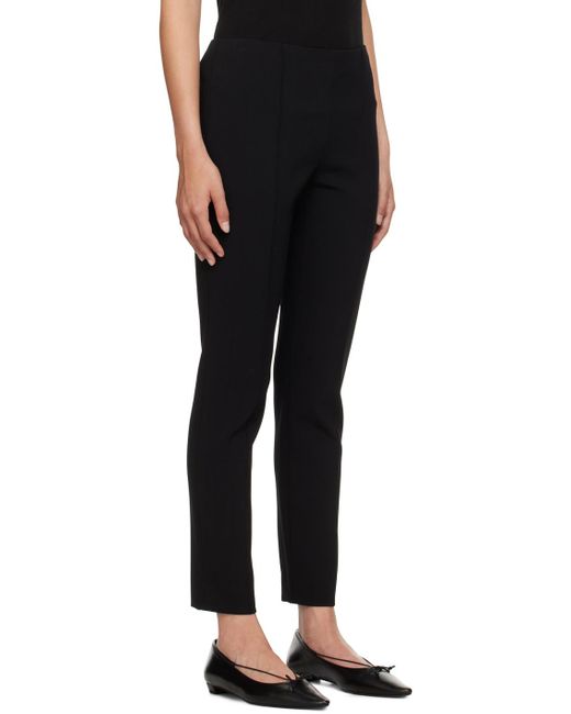 The Row Black Kosso Trousers