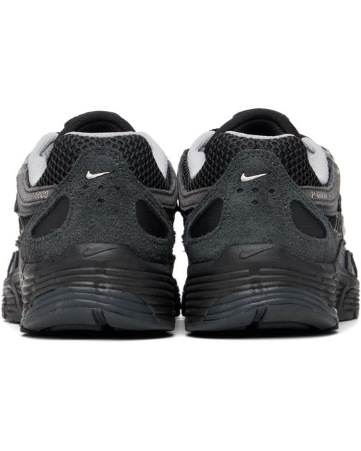Nike Black P-6000 Suede Sneakers for men