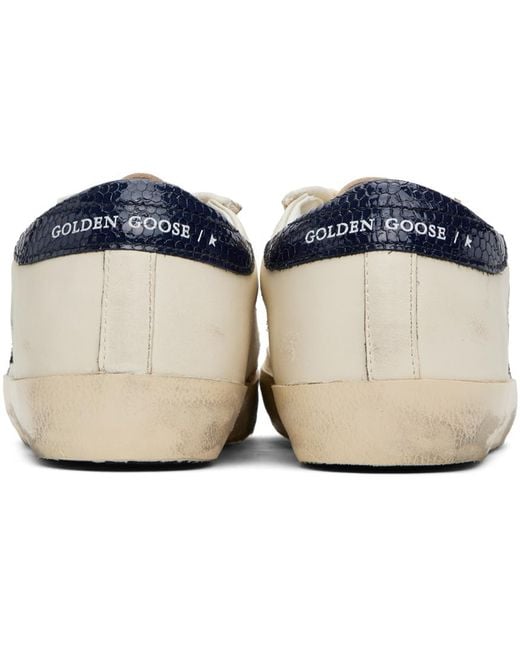 Golden Goose Deluxe Brand Black Ssense Exclusive Off-white Super-star Sneakers