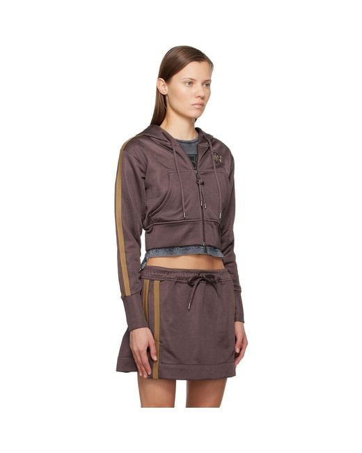 Vivienne Westwood Purple Striped Leo Hoodie