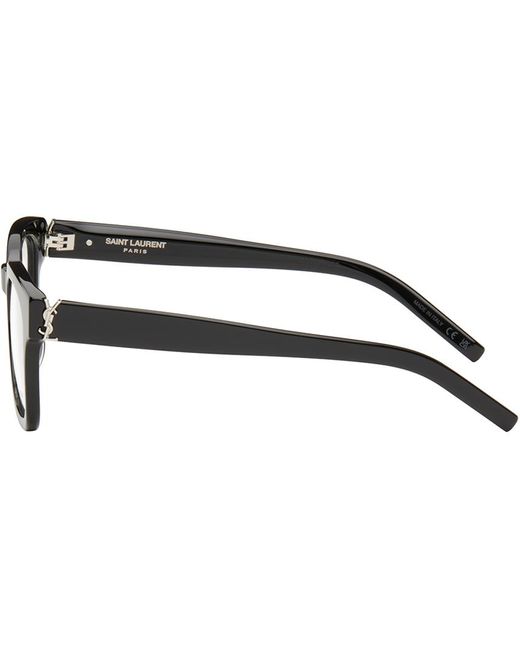 Saint Laurent Black Sl M124 Glasses for men