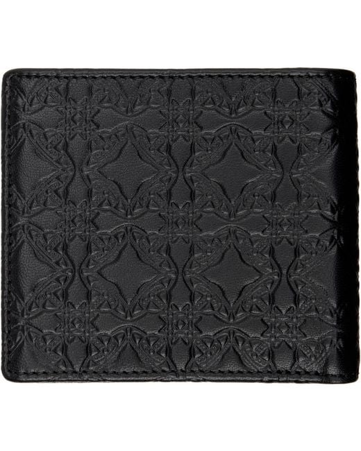 Vivienne Westwood Black Billfold Wallet for men