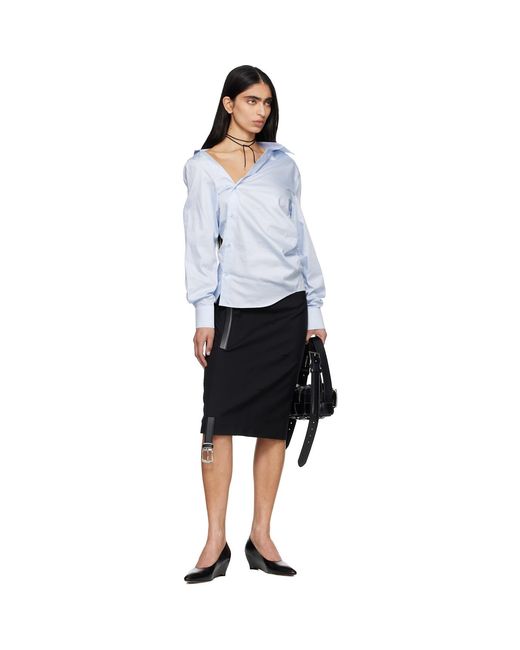 HODAKOVA White Asymmetric Shirt
