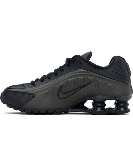Nike Black Shox R4 Sneakers for men