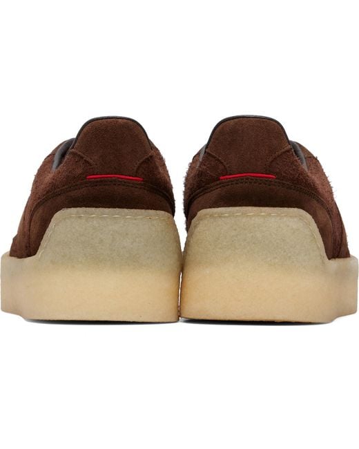 HUGO Brown Suede Sneakers for men