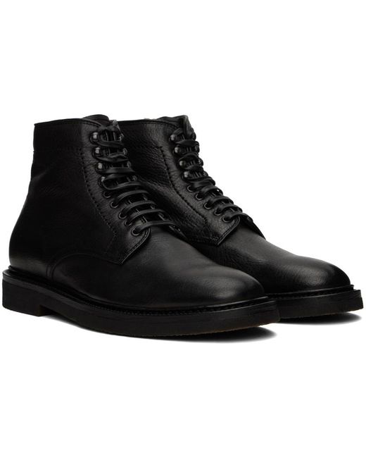Officine Creative Black Hopkins 203 Boots for men