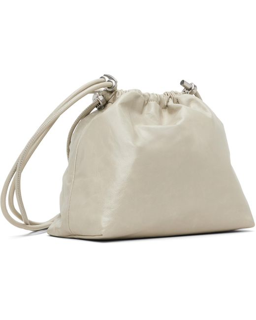 DIESEL Metallic Off- Scrunch-D Bucket Bag