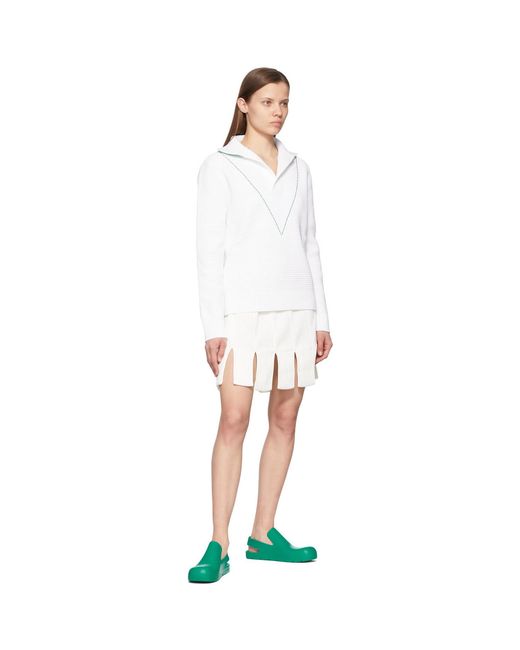 Bottega Veneta Green Puddle Loafers