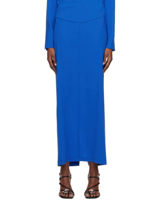 Paris Georgia Blue Ssense Work Capsule – Staple Maxi Skirt