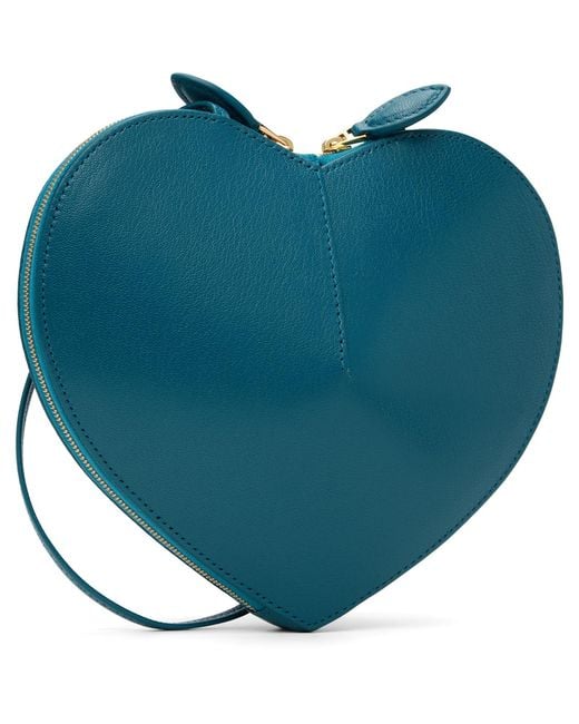 Alaïa Blue 'Le Cœur Bi-Material' Bag