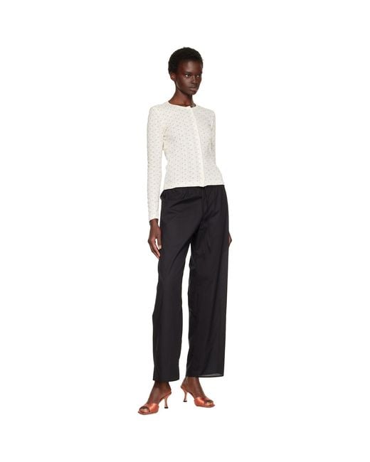 Cou Cou Black 'The Pant' Lounge Pants