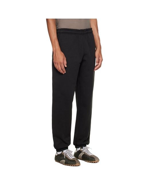 Entire studios Black Heavy Sweatpants for men