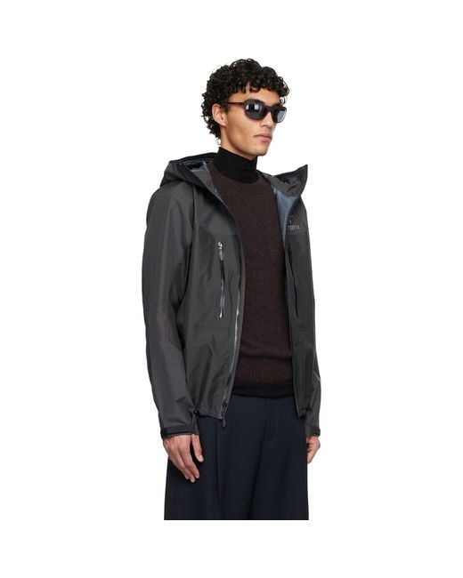 Arc'teryx Black Alpha Jacket for men