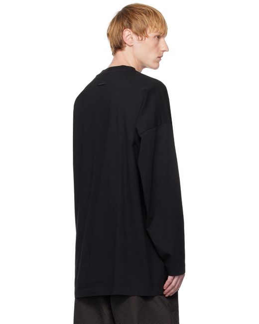 Fear Of God Black 'Eternal' Long Sleeve T-Shirt for men