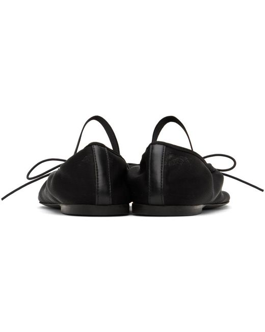 Ballerines de style chaussure charles ix glove noires en filet Proenza Schouler en coloris Black