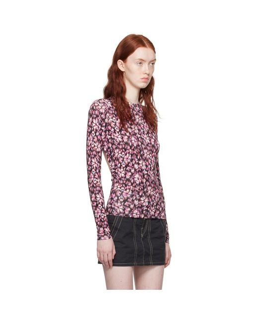 Isabel Marant Red Leonio Blouse
