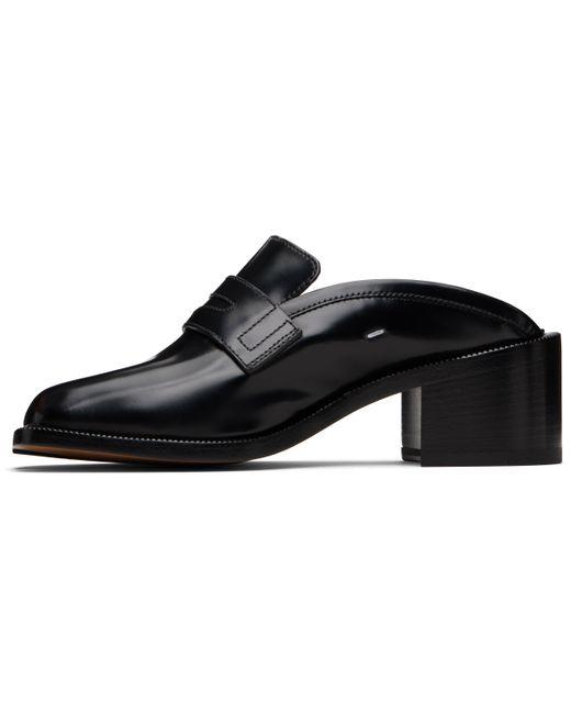 Maison Margiela Black Tabi City Loafer Mules