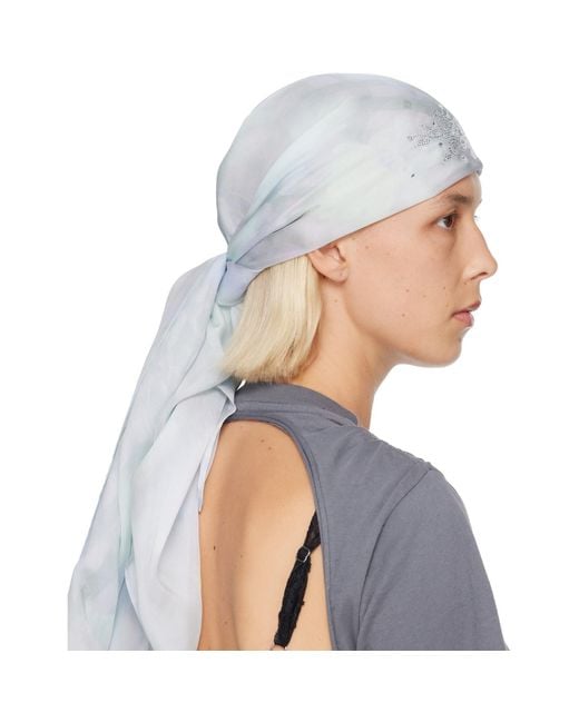 Collina Strada Blue Princess Foulard Scarf