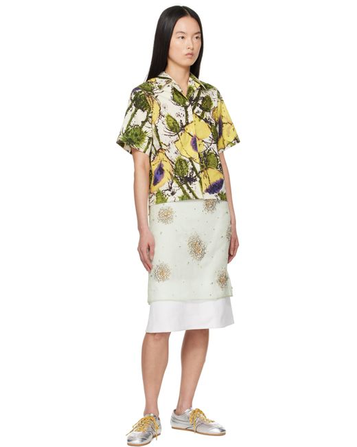 Wales Bonner マルチカラー Althea Pintuck シャツ Multicolor