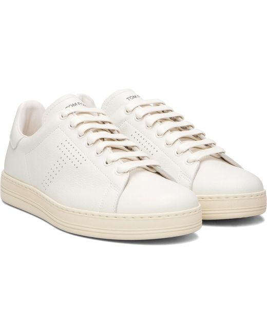 Tom Ford White Off- Warwick Sneakers for men