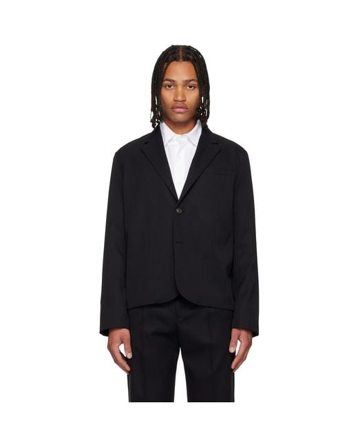 Our Legacy Black Rolling Blazer for men