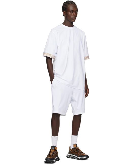 Versace White Trésor De La Mer T-shirt for men
