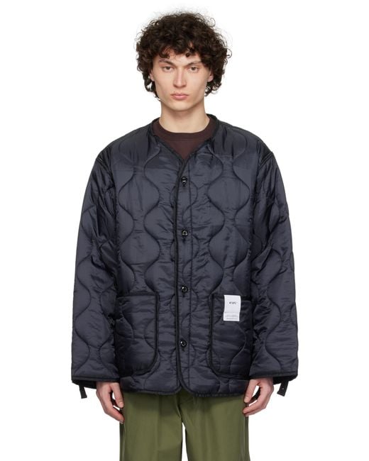 Blouson Wlj Noir (w)taps pour homme en coloris Blue