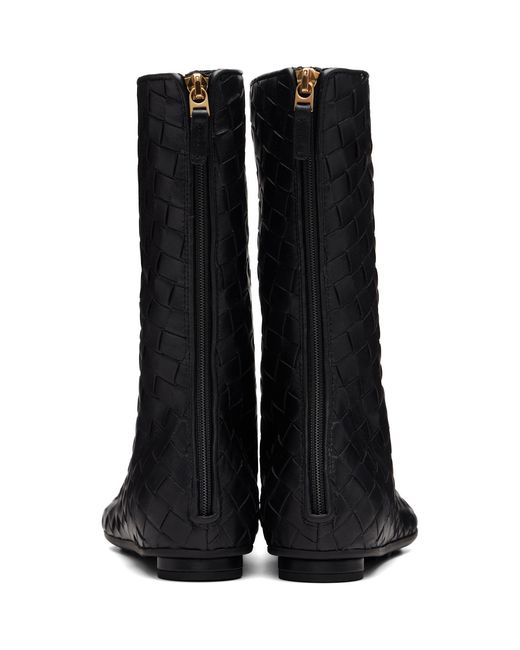 Bottega Veneta Black Anatomic Boots