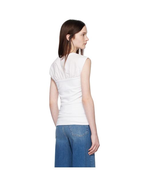 Rag & Bone Black Mica Banded Top