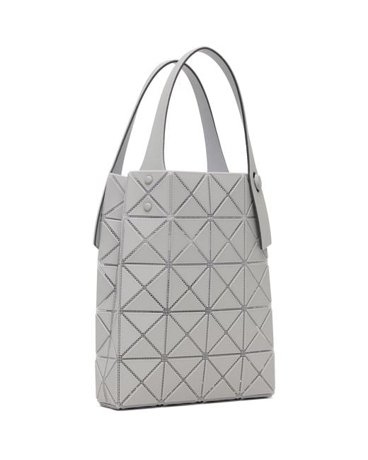 Issey Miyake Gray Prism Plus Tote