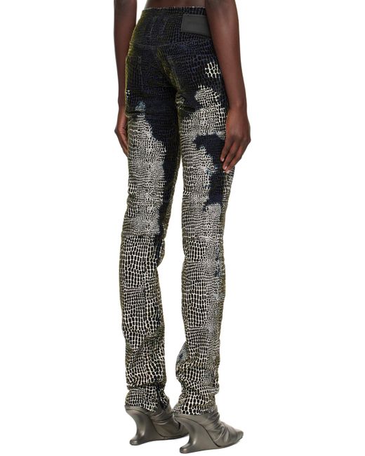 OTTOLINGER Black Print Jeans