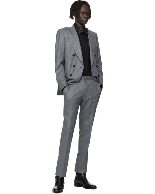 Tom Ford Black Polka-Dot Bow Tie for men
