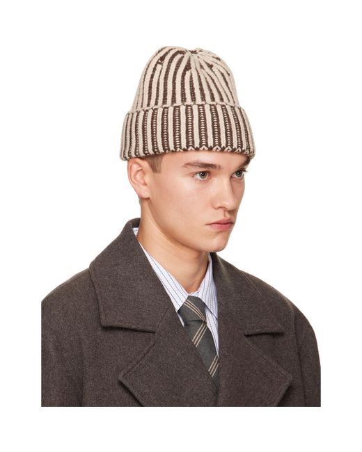 mfpen Brown Stage Beanie for men