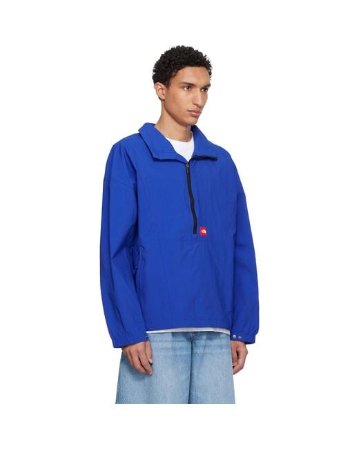 The North Face Blue Tnf Box Taslan Jacket for men