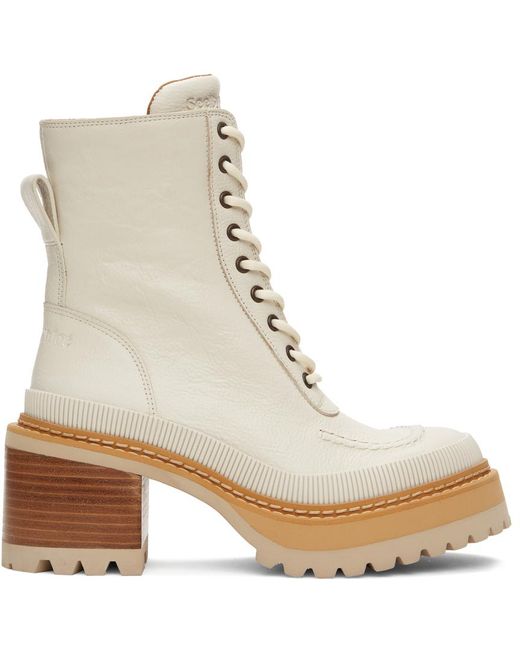 see by chloé mahalia suede platform combat boots