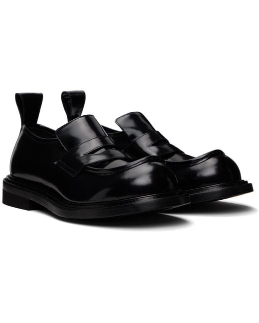 Moschino Black Oliver Loafers for men