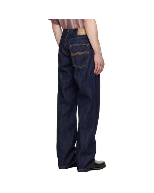 Nudie Jeans Blue Tuff Tony Jeans for men