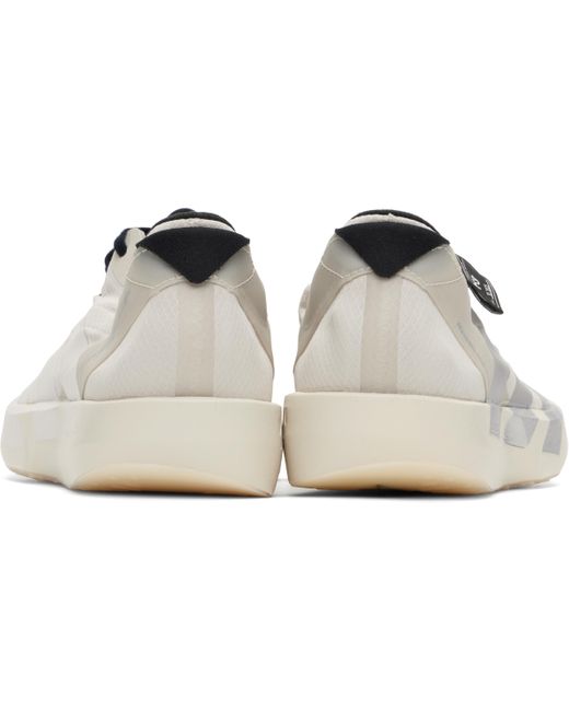 メンズ Y-3 オフホワイト Adios 9 M スニーカー Black