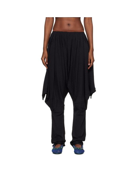 Kiko Kostadinov Black Salome Trousers