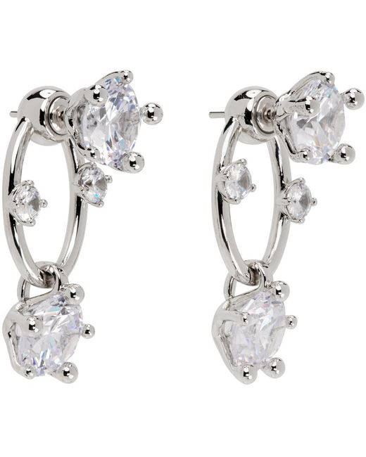 Panconesi Multicolor Diamanti Drop Earrings