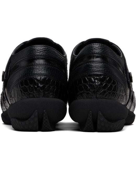 Kiko Kostadinov Black Kormos Fisherman Loafers for men
